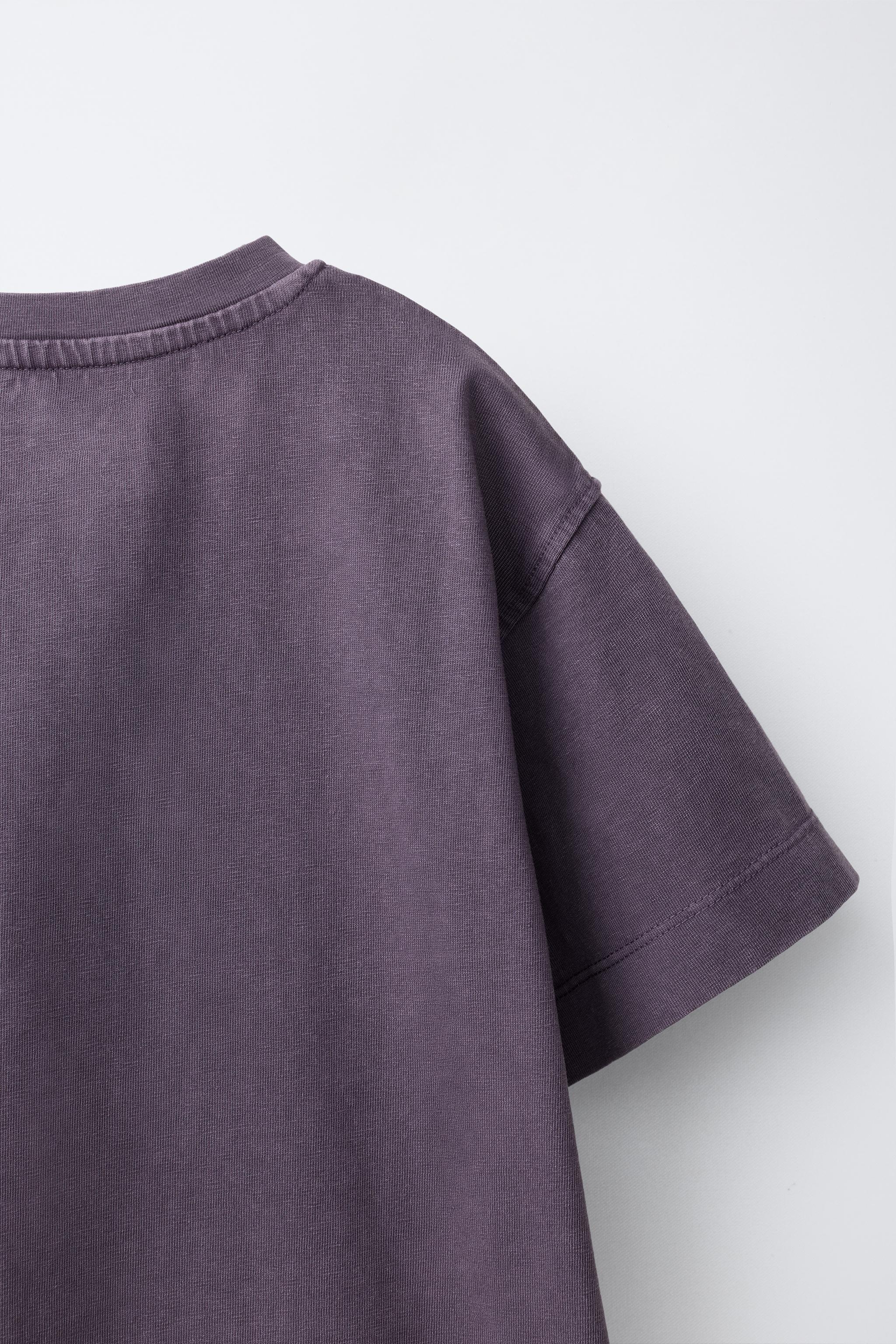 T-SHIRT EFFET DÉLAVÉ HEAVY WEIGHT